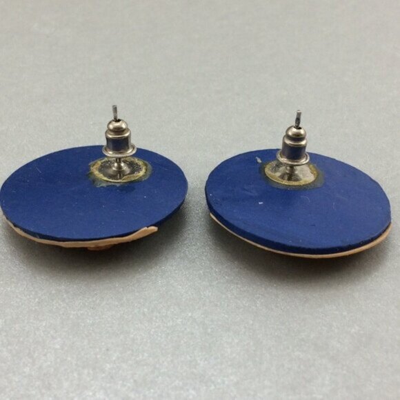 Handmade Coyote Howling at Desert Moon Polymer Clay Earrings Southwest Boho - Picture 9 of 16